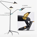 Axyaa Minimalist LED Floor Lamp 3 Heads Iron Art Standing Light