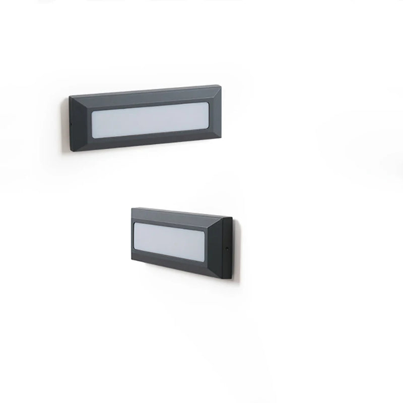 Axyaa Waterproof LED Stair Light - Corner Step Surface Mount Footlight - Indoor/Outdoor
