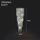 Axyaa Crystal Wall Lamp Bedroom Staircase Indoor Lighting Modern Home Decor
