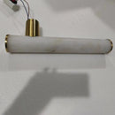 Axyaa Marble LED Wall Sconce Dimmable Copper Light for Indoor Spaces