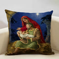 Jesus Decor Pillow Cover 45x45cm Home Sofa Art Decor Gift Axyaa