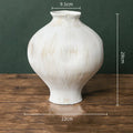 Axyaa Retro Chinese-style Porcelain Flower Vase Set - Earthenware & Kiln-transformed Accessories