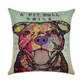 Axyaa Animal Print Pillow Cover: Stylish Sofa & Chair Linen Cushion Cover Art