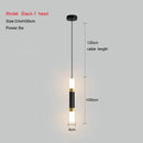 Axyaa Modern LED Tube Chandelier for Bedroom and Living Room