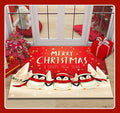 Axyaa Christmas New Year Entrance Door Mat Non-Slip Floor Decor