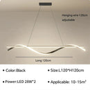Axyaa Minimalist LED Ceiling Chandelier for Modern Home Decor
