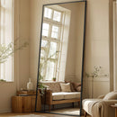 Oversized Full Body Mirror by Axyaa for Bedroom, Living Room - 71"x26" Stand Mirror