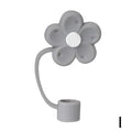 Silicone Straw Cover for Axyaa Tumblers – Cute Cup Topper with Flower Design