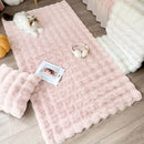 Axyaa Imitation Rabbit Hair Bubble Carpet - Soft and Cozy Rug for Home Décor