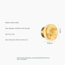 Axyaa Marble Round Led Wall Lamp: Minimalist Nordic Design for Modern Living Room