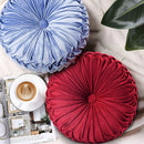 Axyaa Velvet Pumpkin Throw Pillow 38cm - Home Decor, Seat Cushion, Waist Pillow