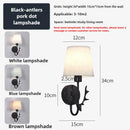 Axyaa Deer Horn LED Wall Light for Living Room, Bedroom, and Corridor