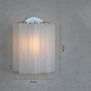 Axyaa Modern Glass Tube Wall Lamp for Elegant Home Decor