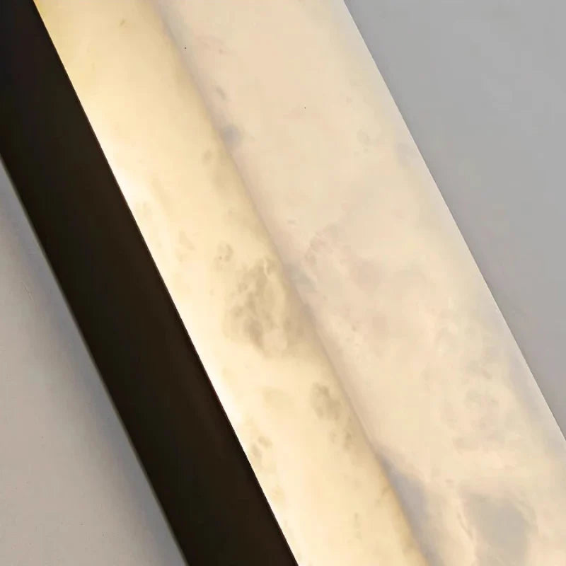 Axyaa Gold Black Marble Wall Lamp 40/60/80cm - Hotel Sconce Lighting