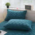 Axyaa Velvet Pillowcase Pair - Warm Rectangle Cushion Cover 48x74cm