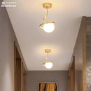 Axyaa Modern Nordic LED Ceiling Light for Bedroom Living Cloakroom Corridor