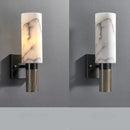 Axyaa Copper Marble Wall Lamp: Luxury Designer Light for Hotel & Living Room