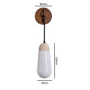 Axyaa Serene Retro Style Wall Lamp for Bedroom and Living Room