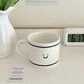Ceramic Kawaii Plate Cup Set for Dinner & Dessert Kitchen Tableware by Axyaa
