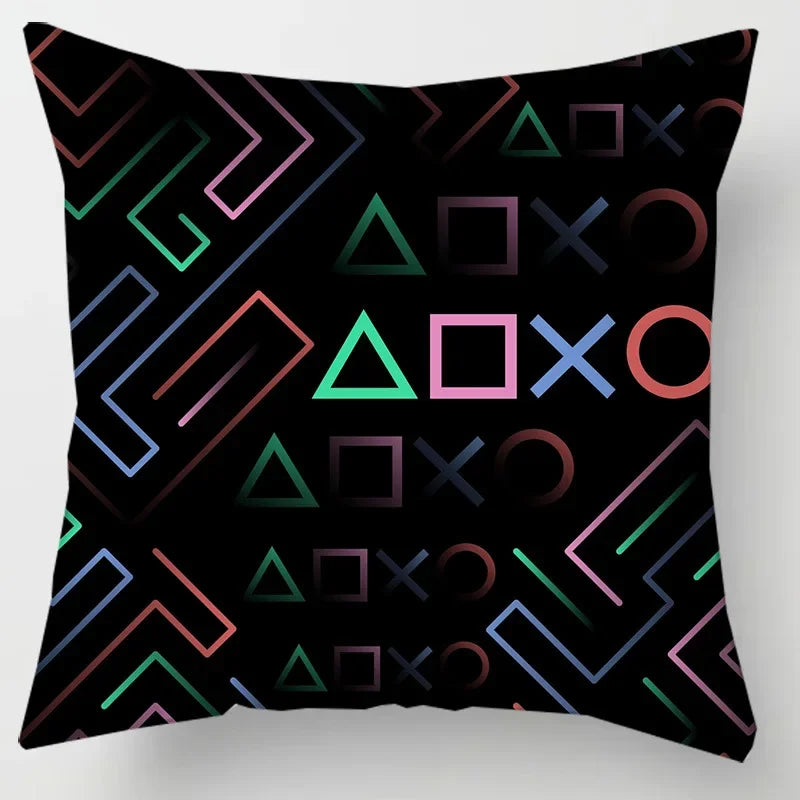 Axyaa Gamer Grip Square Pillowcase with New Anime Design