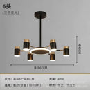 Axyaa Flex Chandelier: Modern LED Ceiling Light for Home Living Room & Bedroom