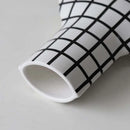 Axyaa Striped Wave Point Ceramic Vase - Geometric Flower Pot Home Decor
