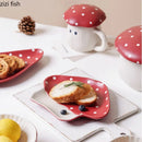 Axya Mushroom Ceramic Dinnerware Set for Stylish Dining