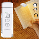 Axyaa Rechargeable Clip-on Book Light: 3 Amber Colors, 3 Brightness Levels