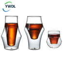 Axya Double-layer Glass Cup Set Clear Mug Anti-scalding Espresso Tea Wine
