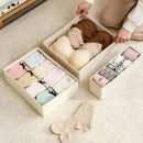 Axyaa Drawer Organizers: Oxford Underwear, Bra, Socks Storage Box for Closet, Jeans.