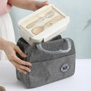 Axyaa Portable Tableware Set Bento Box Cutlery Picnic Food Containers Dinnerware