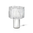 Axyaa Acrylic Wave LED Table Lamp: Modern Luxury Night Light for Bedroom