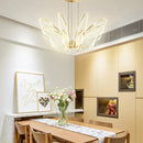 Axyaa Modern LED Chandeliers Pendant Light for Living Room Dining Room Lighting