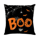 Axyaa Trick or Treat Halloween Pillowcase: Polyester Sofa Cushion Cover