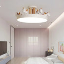 Axyaa Unicorn LED Bedroom Lamps for Kids' Room - Cute Resin Cartoon Lanterns