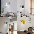 Axyaa LED Wrought Iron Wall Lamp for Living Room Bedroom Lighting E27