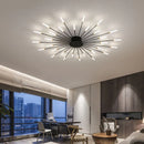 Axyaa's Stylish Fireworks LED Chandelier for Modern Living and Dining Rooms