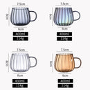 Axyaa Pumpkin Glass Cups - 400ml High Borosilicate Coffee Tea Drinkware