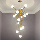 Axyaa Magic Bean LED Chandelier for Stylish Lighting Decor