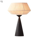 Axyaa Minimalist Solid Wood Table Lamp for Home Decor