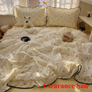 Axyaa Cloud Kapok Knit Cotton Summer Quilt Set