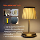 Axya Retro Fabric Table Lamp for Outdoor Restaurant Decoration and Bedroom