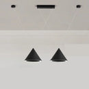Axyaa Black Iron Pendant Lamps for Modern Indoor Lighting Fixture