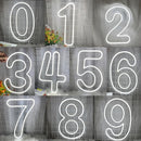 Axyaa LED Numbers Neon Lamps for Wedding Birthday Party Sign Lights