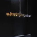 Axyaa Geometric Stainless Steel Luxury Pendant Light