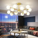Axyaa Modern Nordic LED Pendant Chandelier for Luxe Home Decor