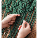 Axyaa Macrame Christmas Tree Wall Hanging: Handmade Boho Decor for Living Room & Kids