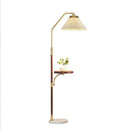 Axyaa Solid Wood Floor Lamp for Living Room and Bedroom