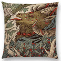 Axyaa Three Eyes Raven Steampunk Hummingbird Sofa Pillow Case Owl Cushion Cover
