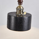 Axyaa Black Hole Stone Pendant Light for Retro Style Lighting